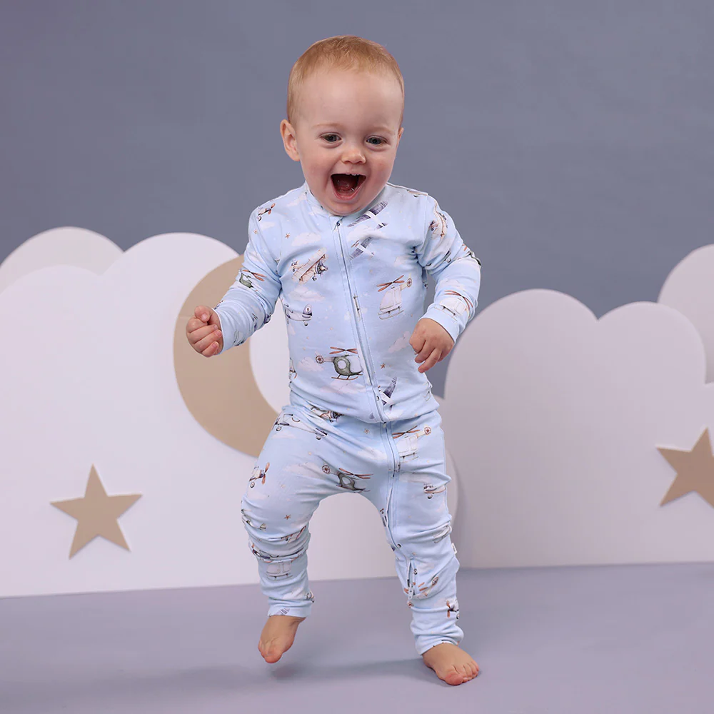 Taking Flight Organic Snugglesuit Convertible Romper - Image 3