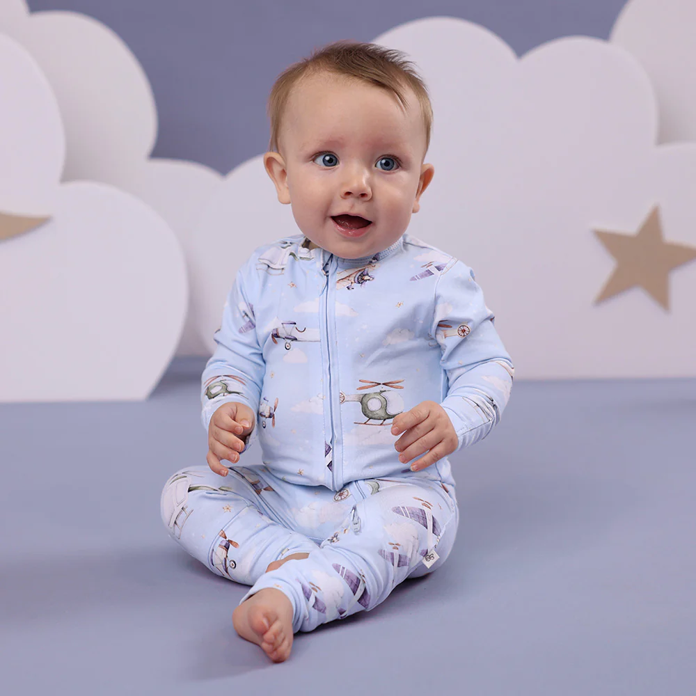 Taking Flight Organic Snugglesuit Convertible Romper - Image 6
