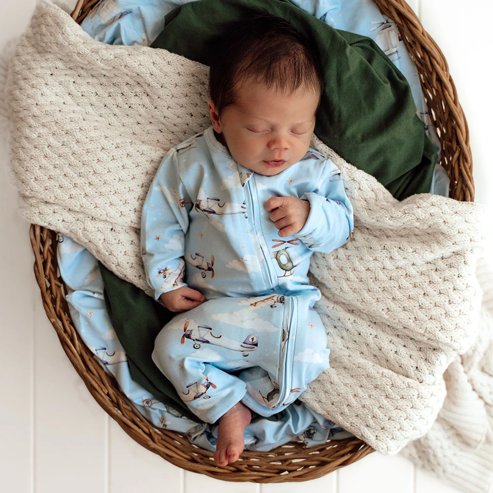 Taking Flight Organic Snugglesuit Convertible Romper - Image 7