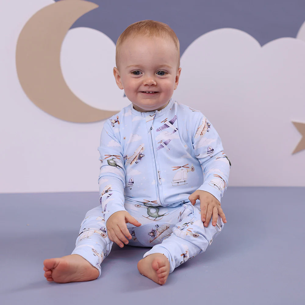 Taking Flight Organic Snugglesuit Convertible Romper - Image 8