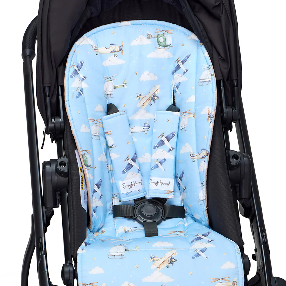 Bundle - Taking Flight Pram Liner & Strap Cover Set - Image 5