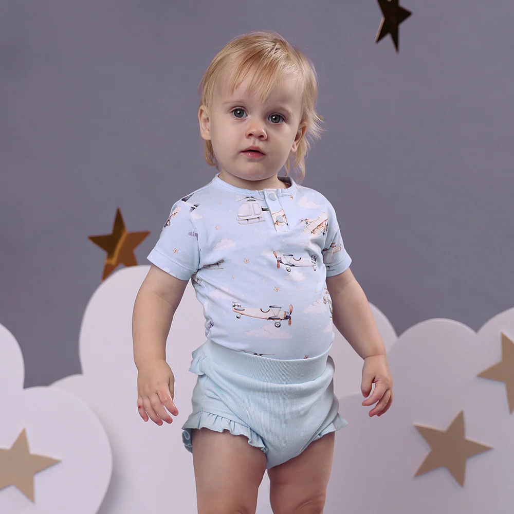 Taking Flight Short Sleeve Organic Bodysuit - Image 11