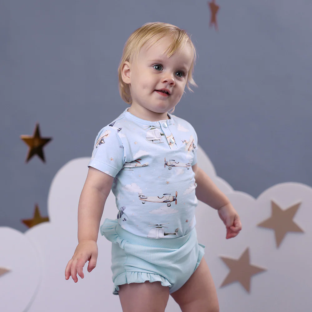 Taking Flight Short Sleeve Organic Bodysuit - Image 7