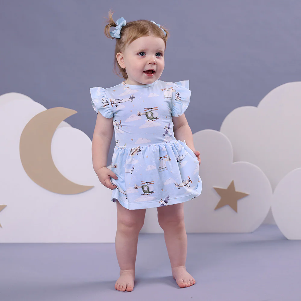 Taking Flight Short Sleeve Organic Dress - Image 16