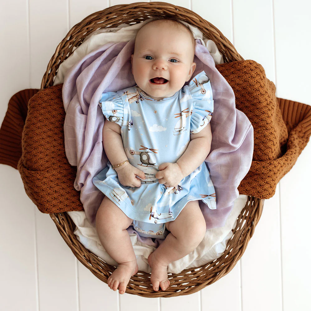 Taking Flight Short Sleeve Organic Dress - Image 17