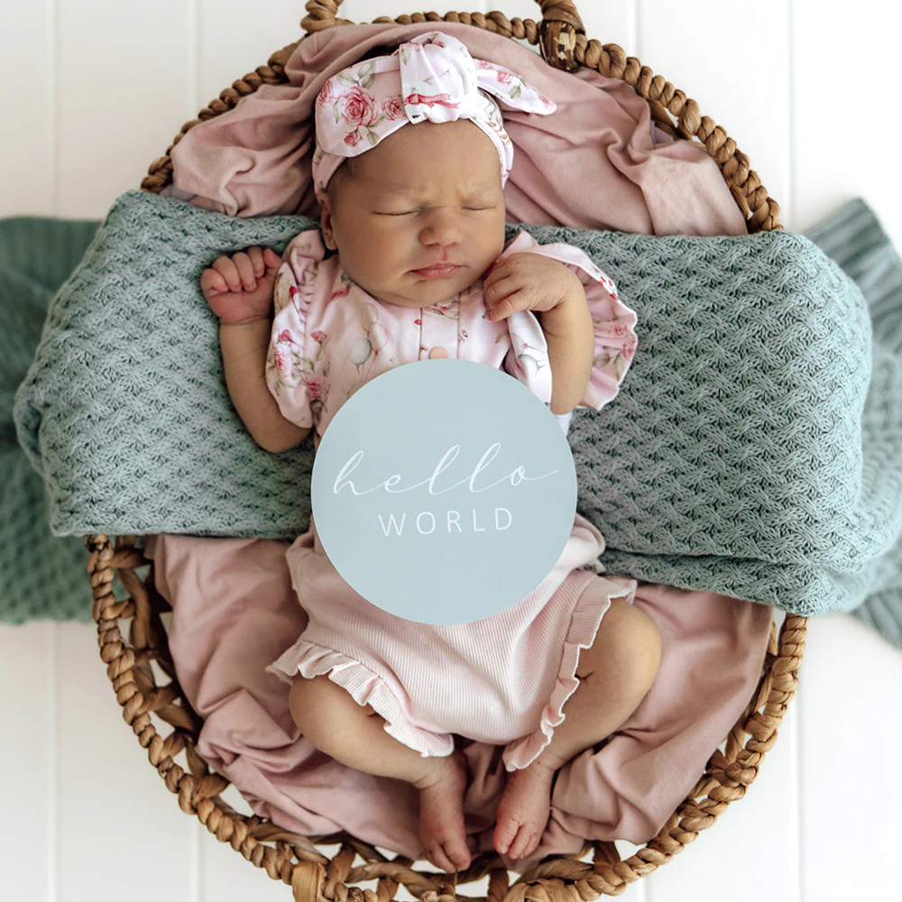 Tea Party & Sage Reversible Milestone Cards - Image 3