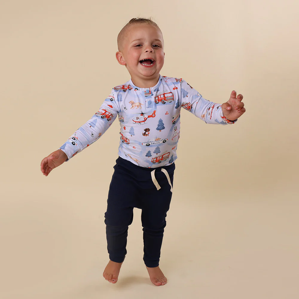 To The Rescue Long Sleeve Organic Bodysuit - Image 10