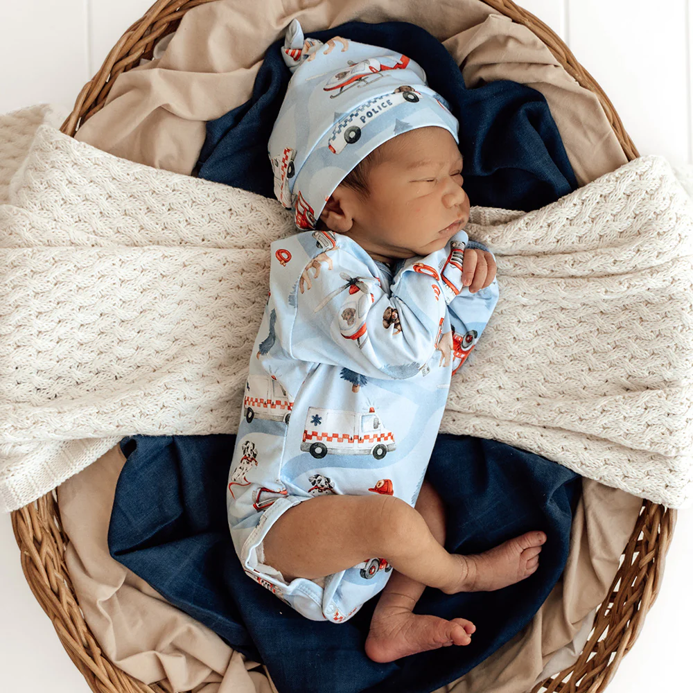 To The Rescue Long Sleeve Organic Bodysuit - Image 8