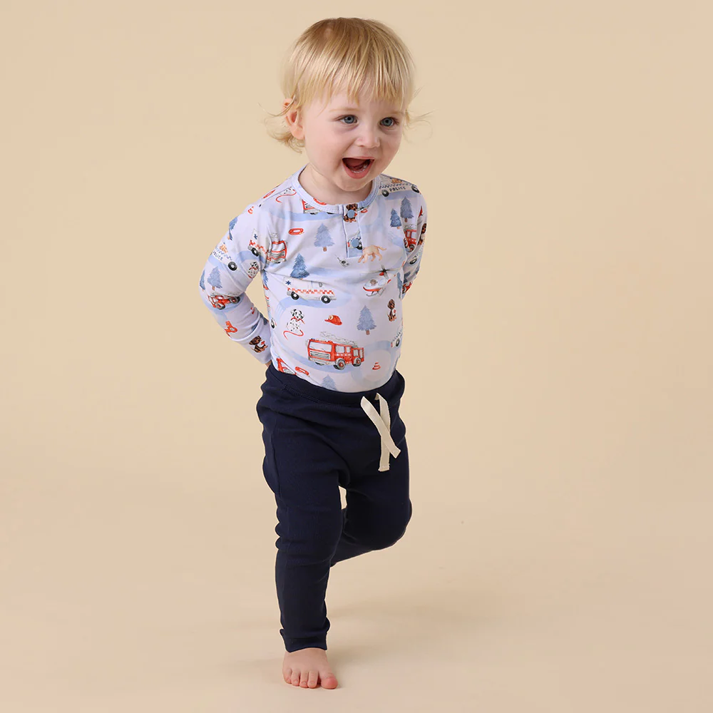 To The Rescue Long Sleeve Organic Bodysuit - Image 9
