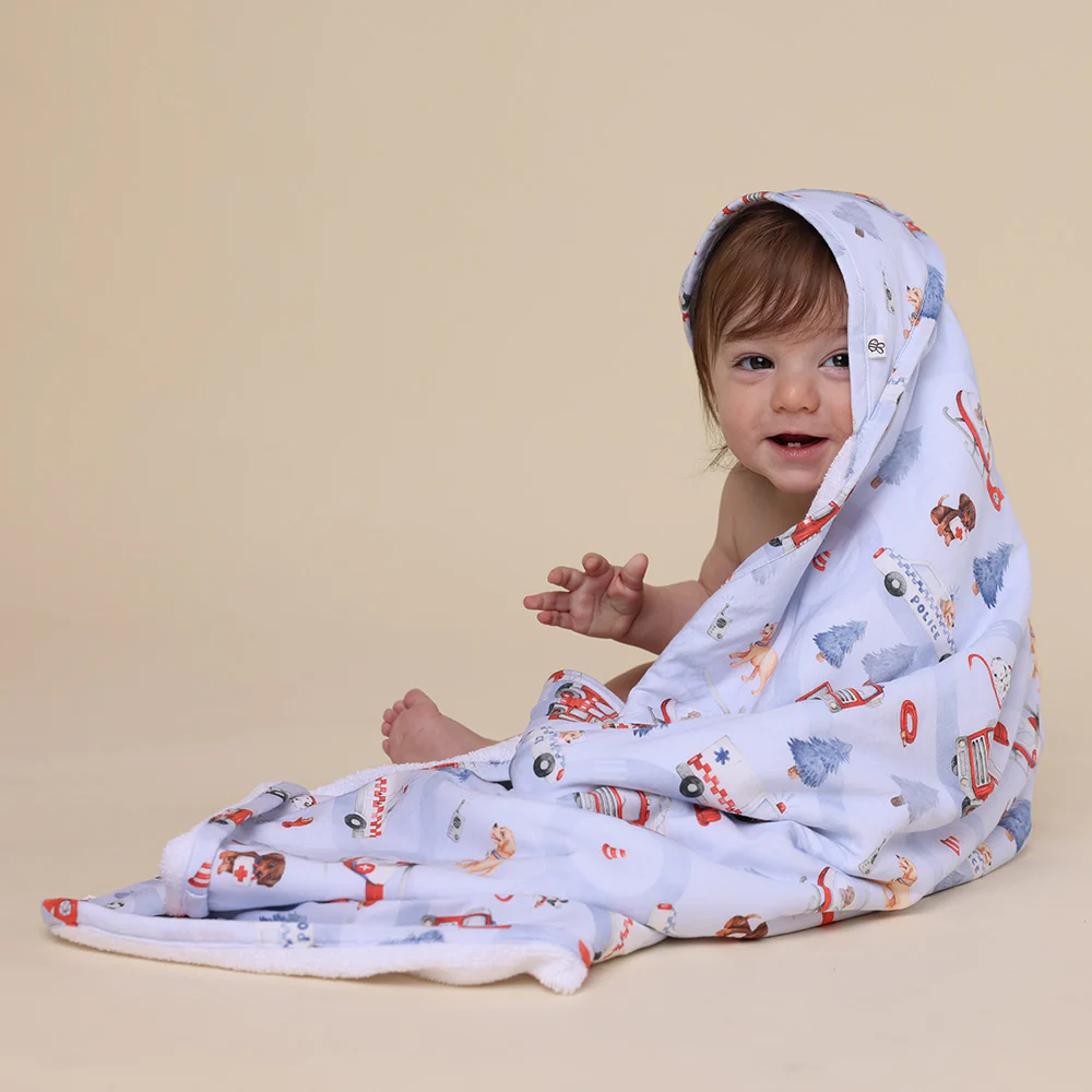To The Rescue Organic Baby Towel & Wash Cloth Set - Image 4