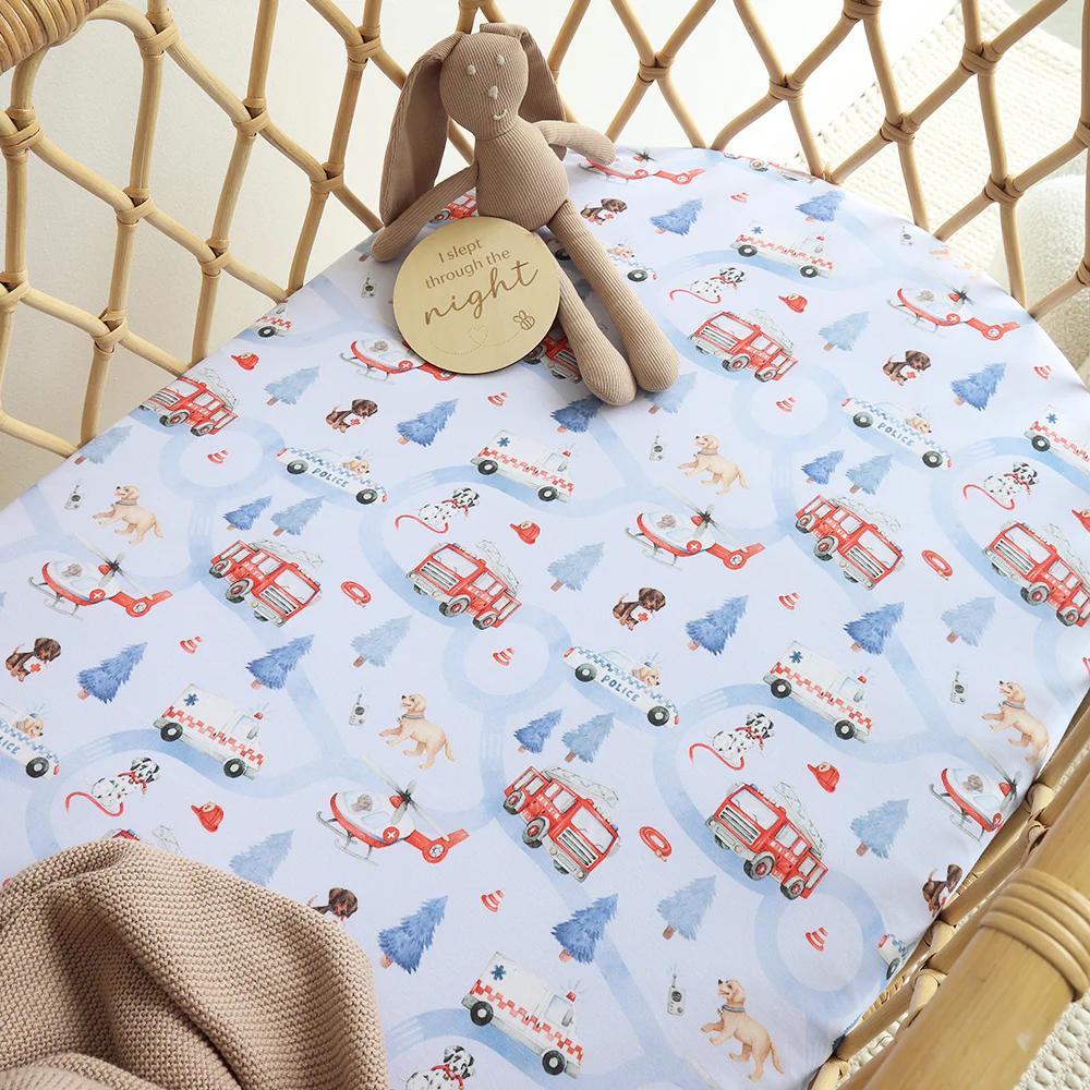 To The Rescue Organic Bassinet Sheet / Change Pad Cover - Image 4