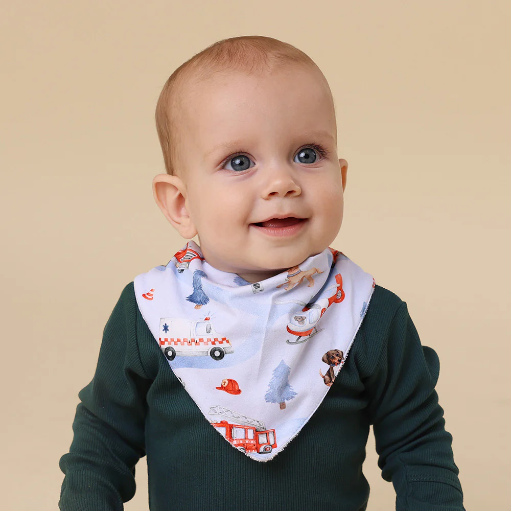 To The Rescue Organic Dribble Bib - Image 5