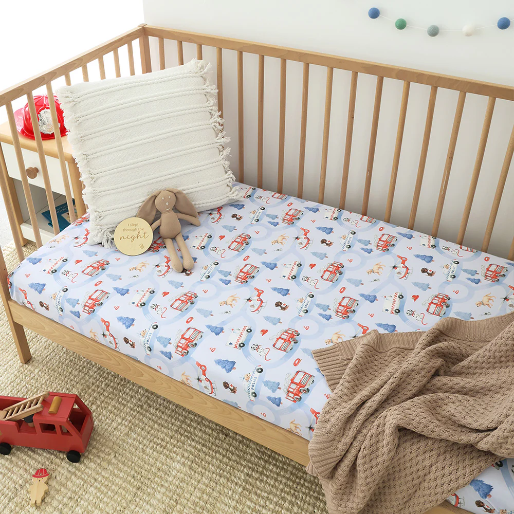To The Rescue Organic Fitted Cot Sheet - Image 5