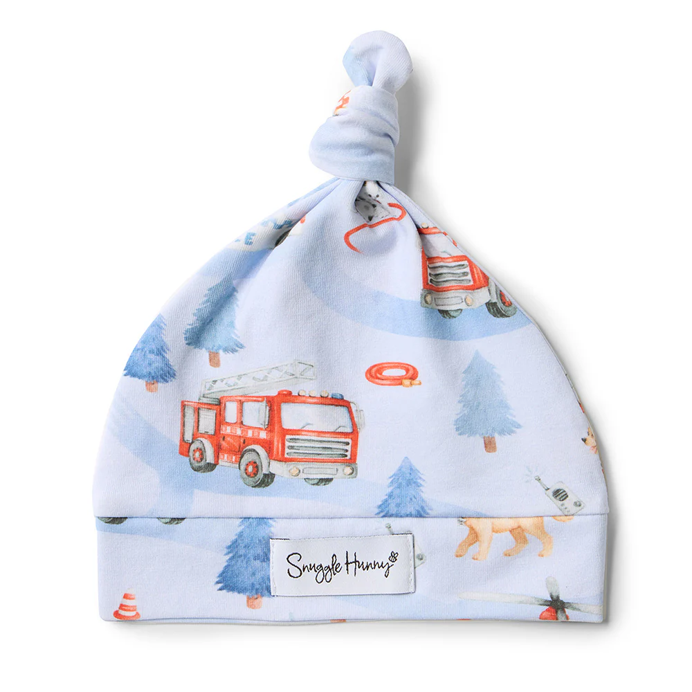 To The Rescue Organic Knotted Beanie - Image 2