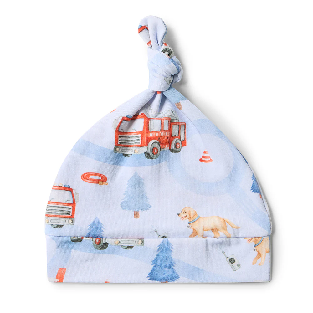 To The Rescue Organic Knotted Beanie - Image 6