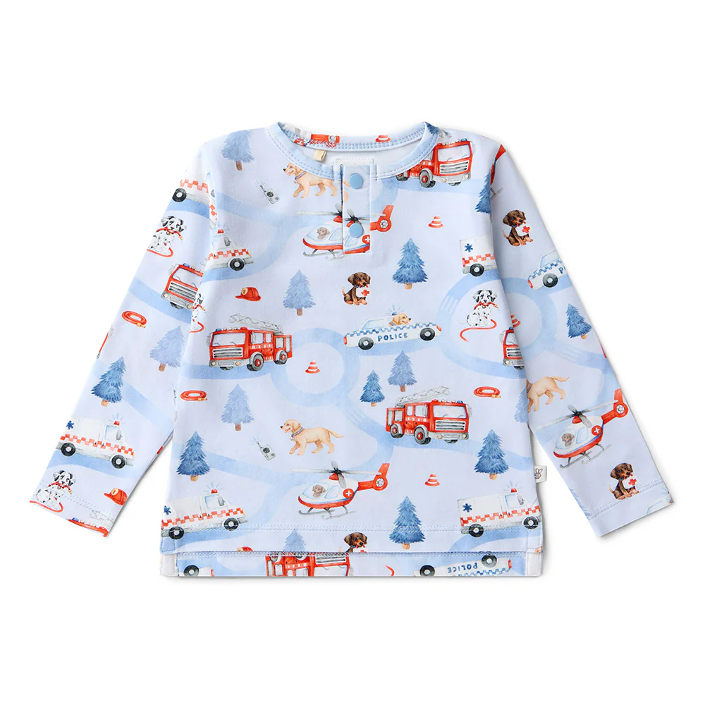 To The Rescue Organic Long Sleeve Top - Image 2