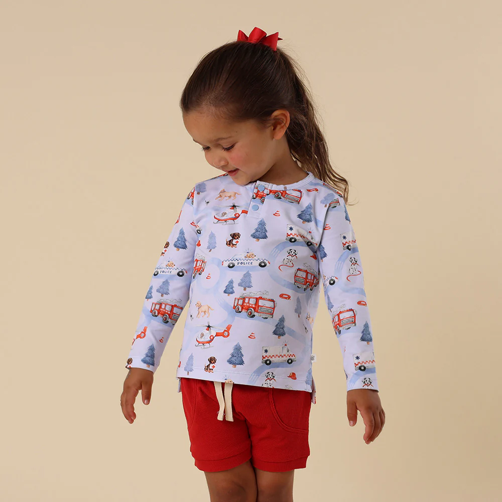 To The Rescue Organic Long Sleeve Top - Image 3
