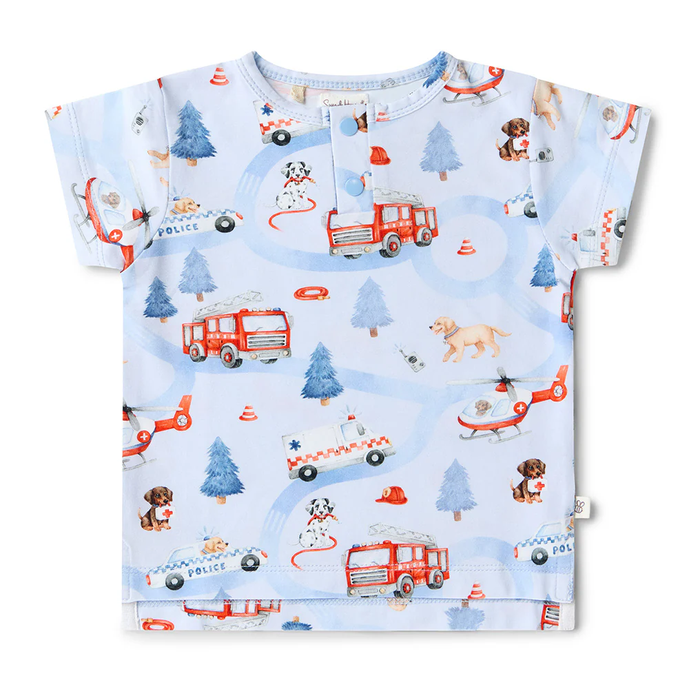 To The Rescue Organic Short Sleeve Top - Image 2