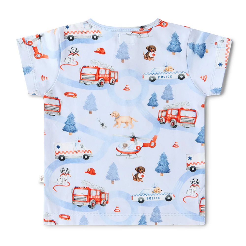To The Rescue Organic Short Sleeve Top - Image 8
