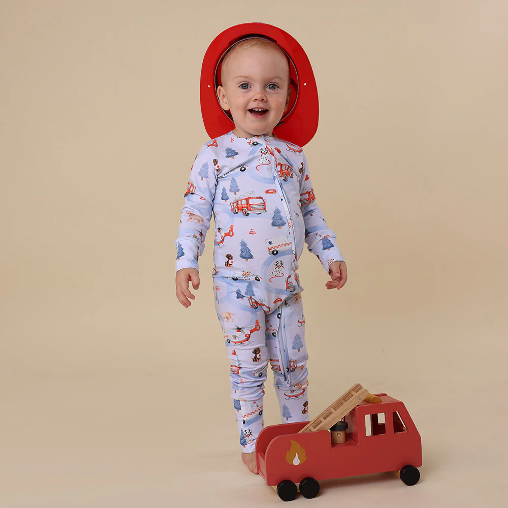 To The Rescue Organic Snugglesuit Convertible Romper - Image 10