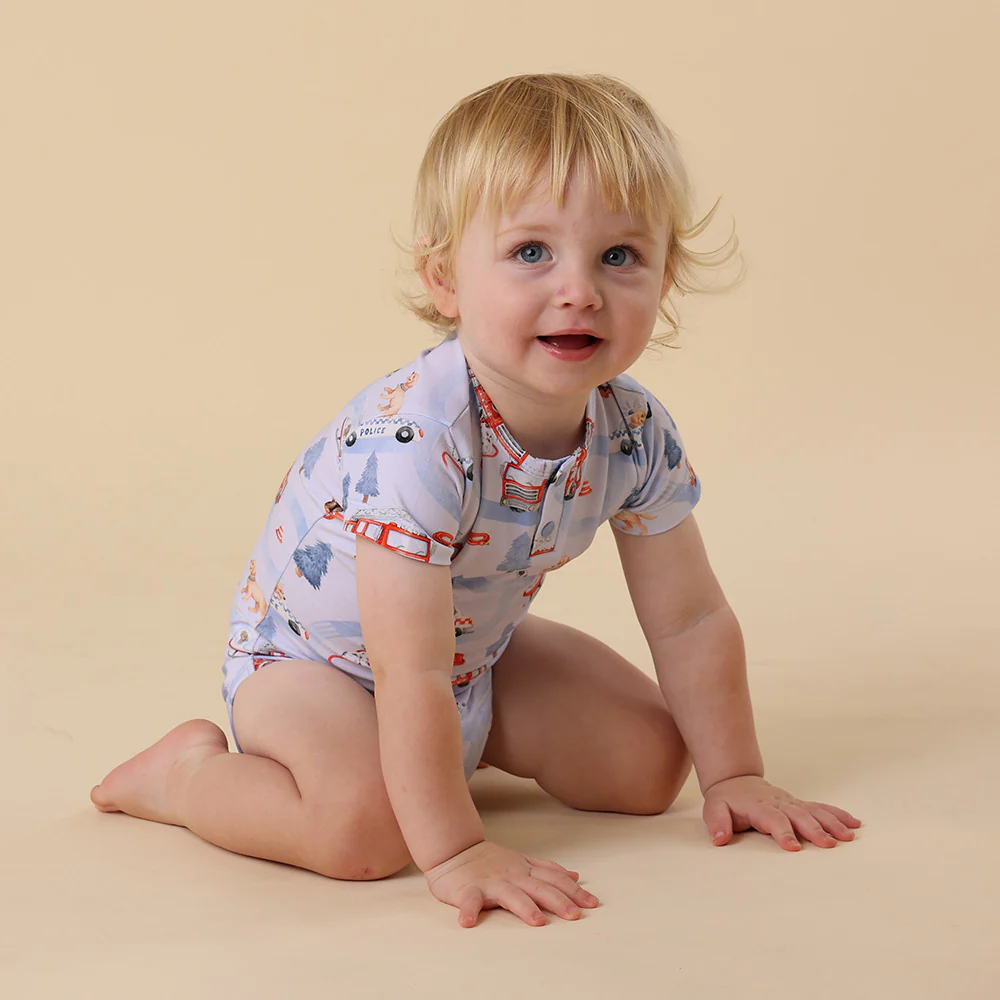 To The Rescue Short Sleeve Organic Bodysuit - Image 12