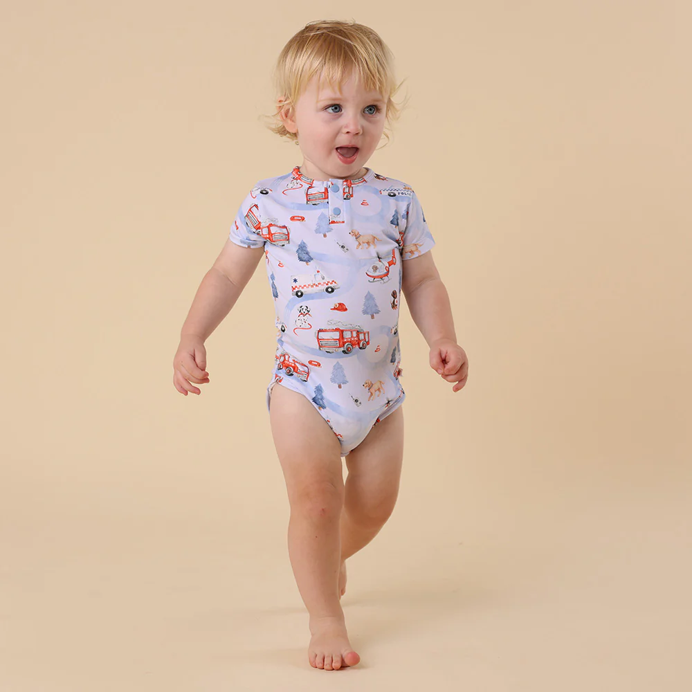 To The Rescue Short Sleeve Organic Bodysuit - Image 13