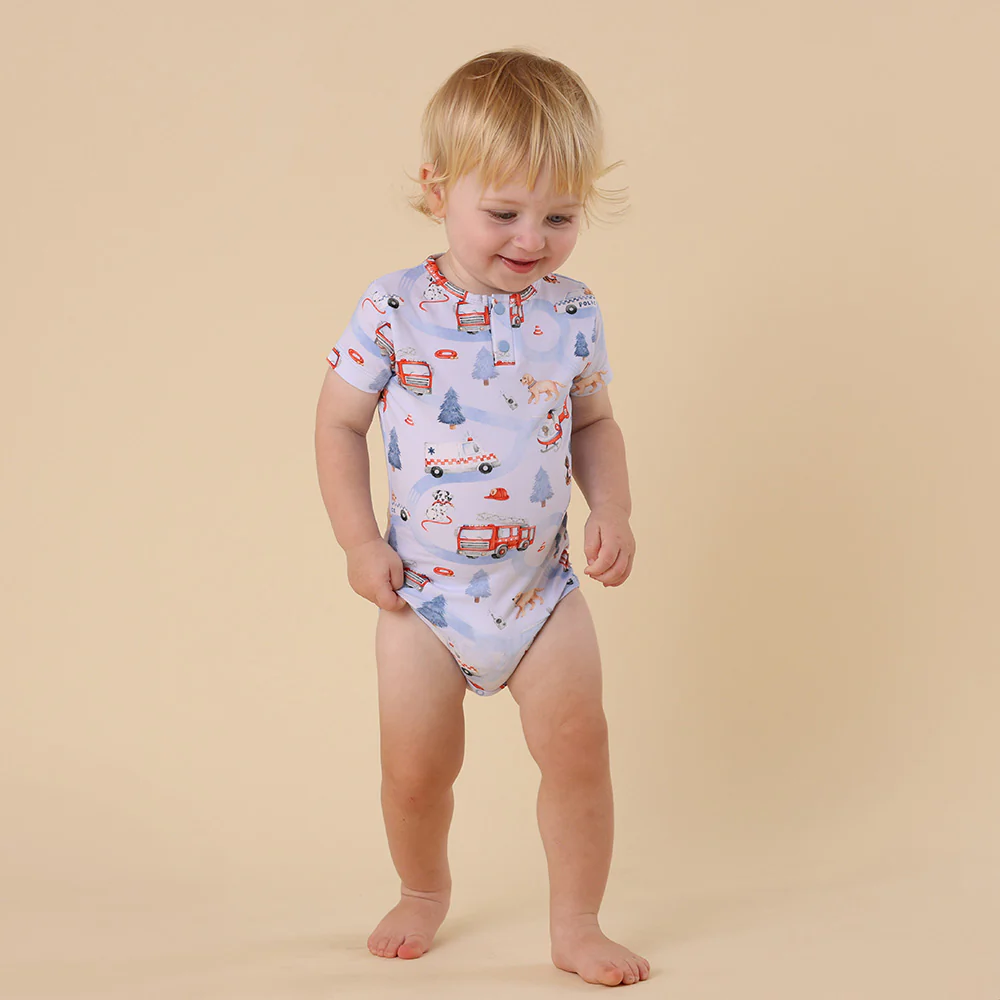 To The Rescue Short Sleeve Organic Bodysuit - Image 6