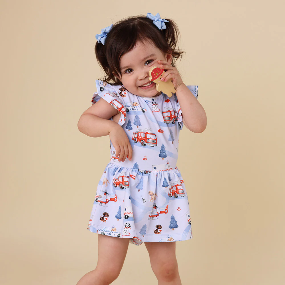 To The Rescue Short Sleeve Organic Dress - Image 7
