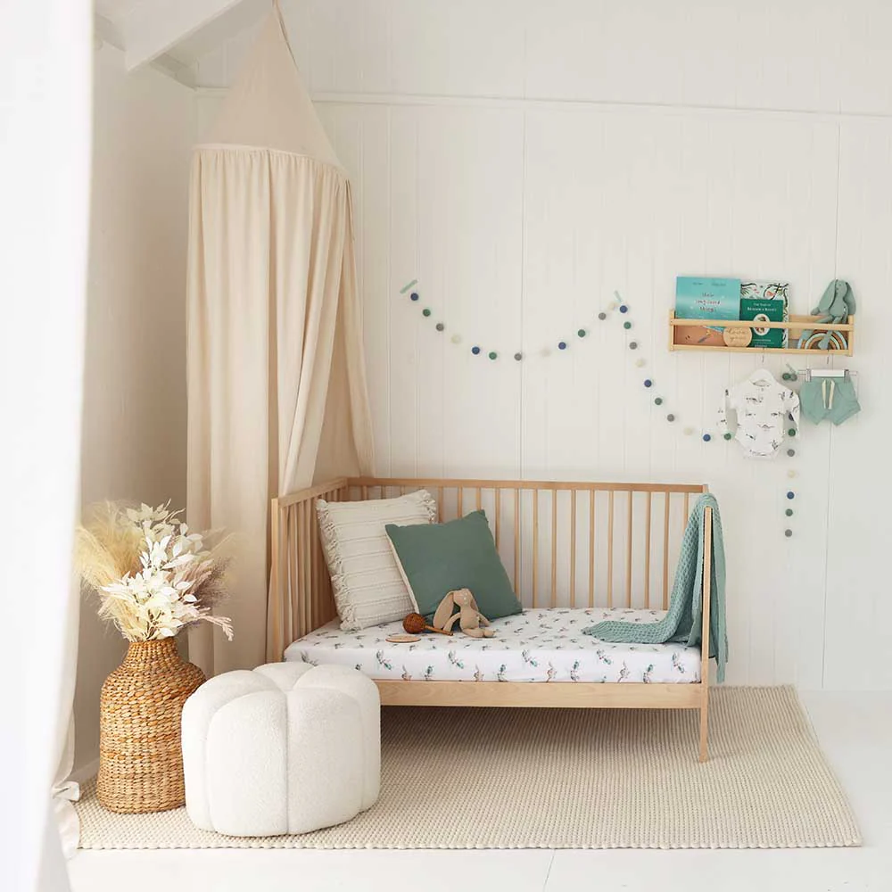 Turtle Organic Fitted Cot Sheet - Image 9