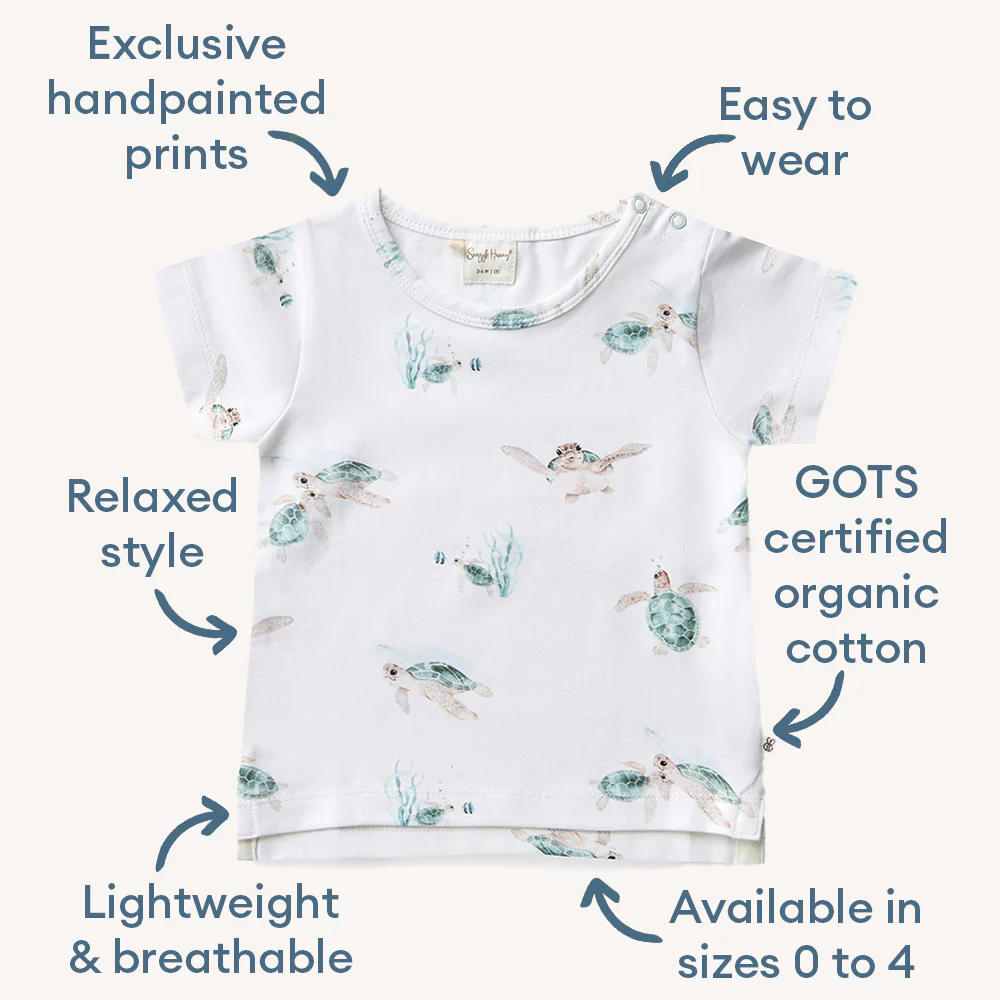 Turtle Organic T-Shirt - Image 4