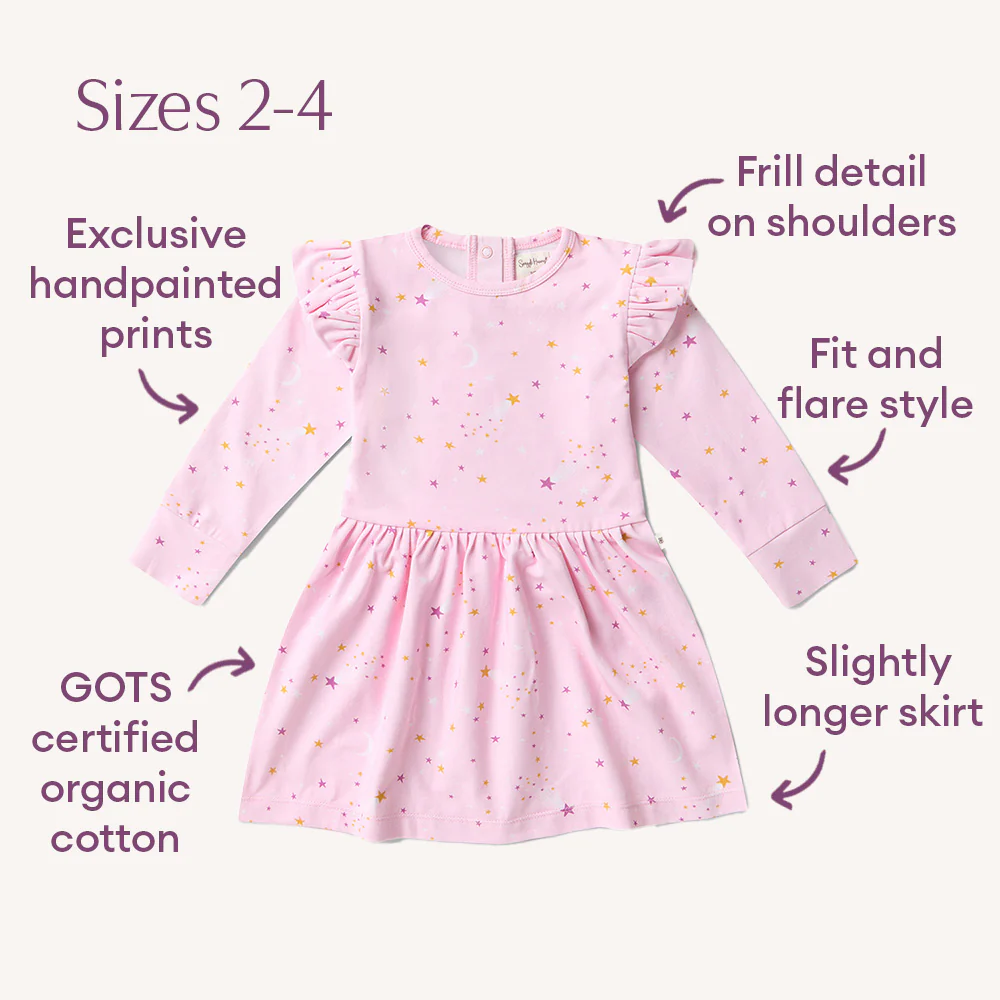 Twinkle Long Sleeve Organic Dress - Image 13