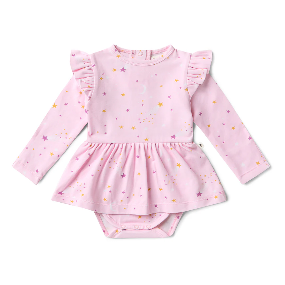 Twinkle Long Sleeve Organic Dress - Image 2