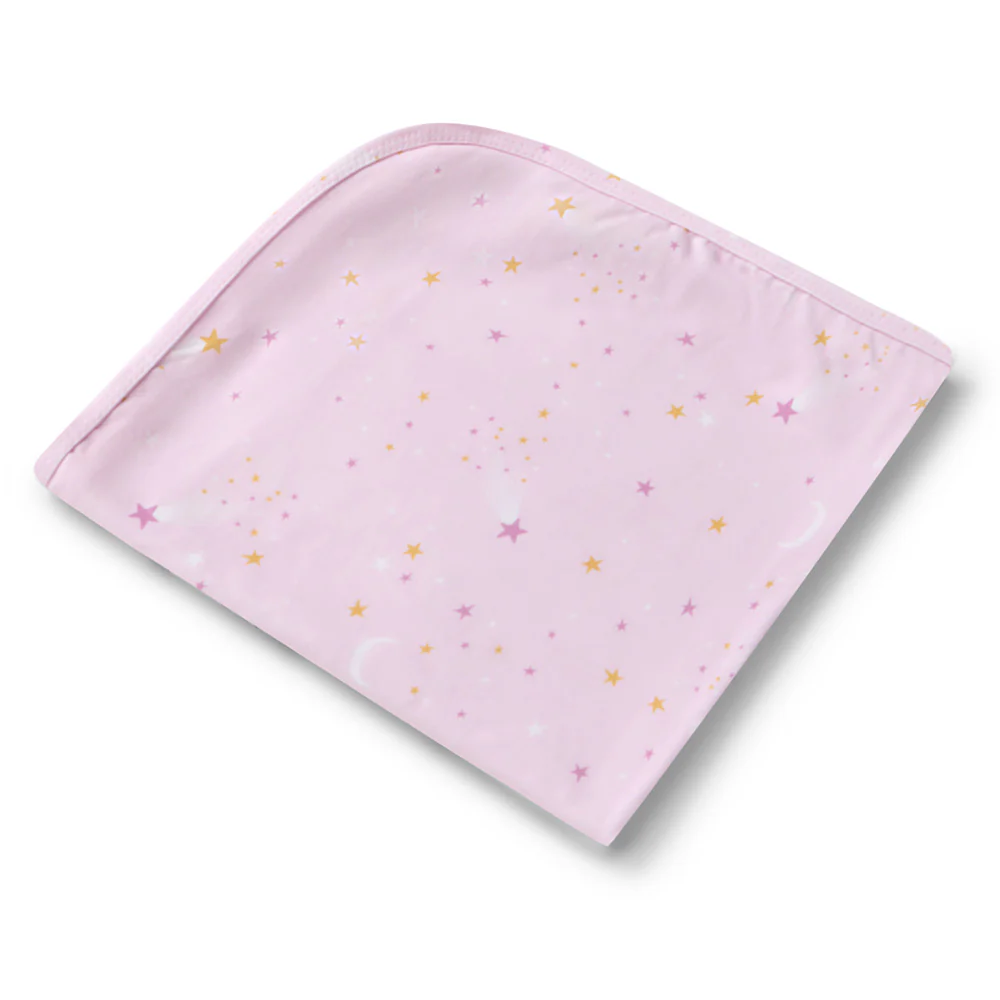 Twinkle Organic Jersey Wrap & Topknot Set - Image 5