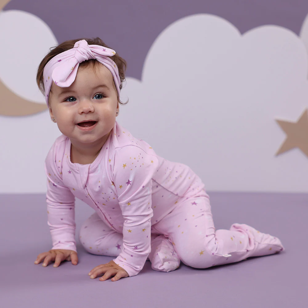 Twinkle Organic Snuggle Sleepsuit Zip Footie - Image 11