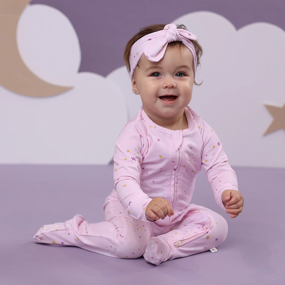 Twinkle Organic Snuggle Sleepsuit Zip Footie - Image 14