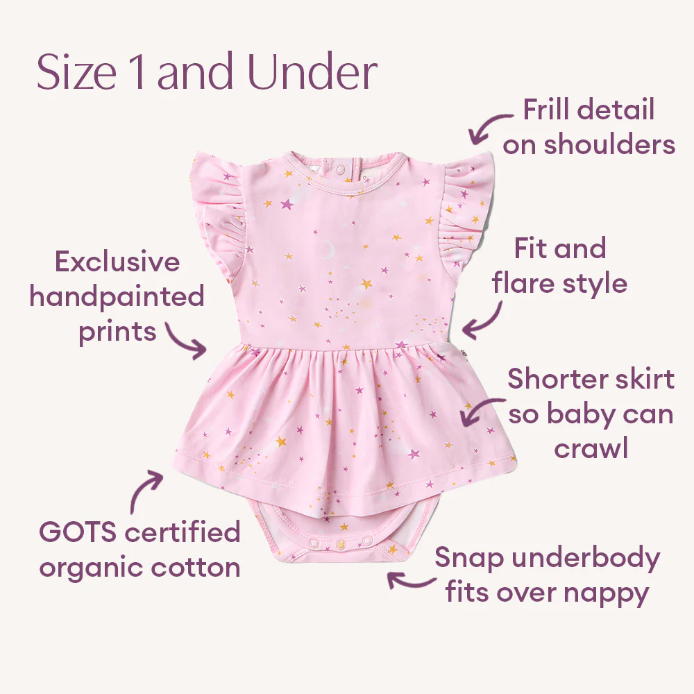Twinkle Short Sleeve Organic Dress - Image 4