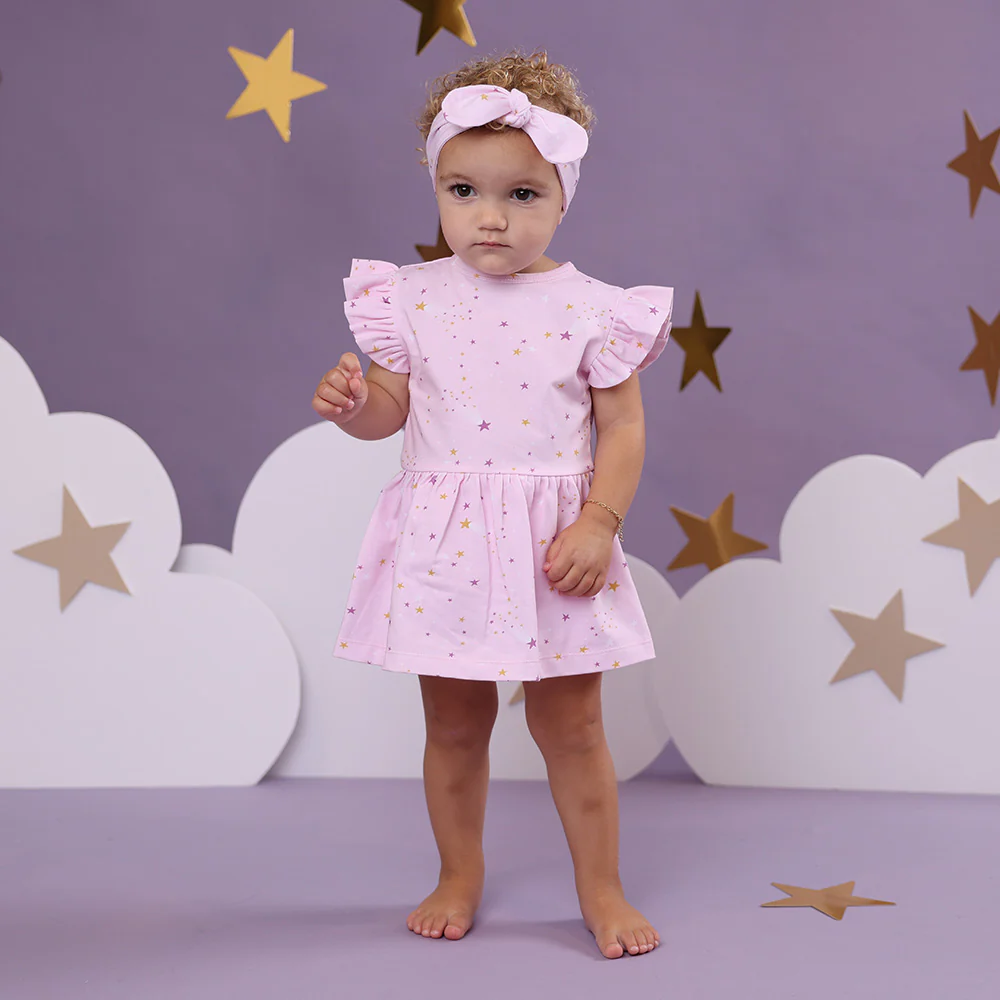 Twinkle Short Sleeve Organic Dress - Image 5