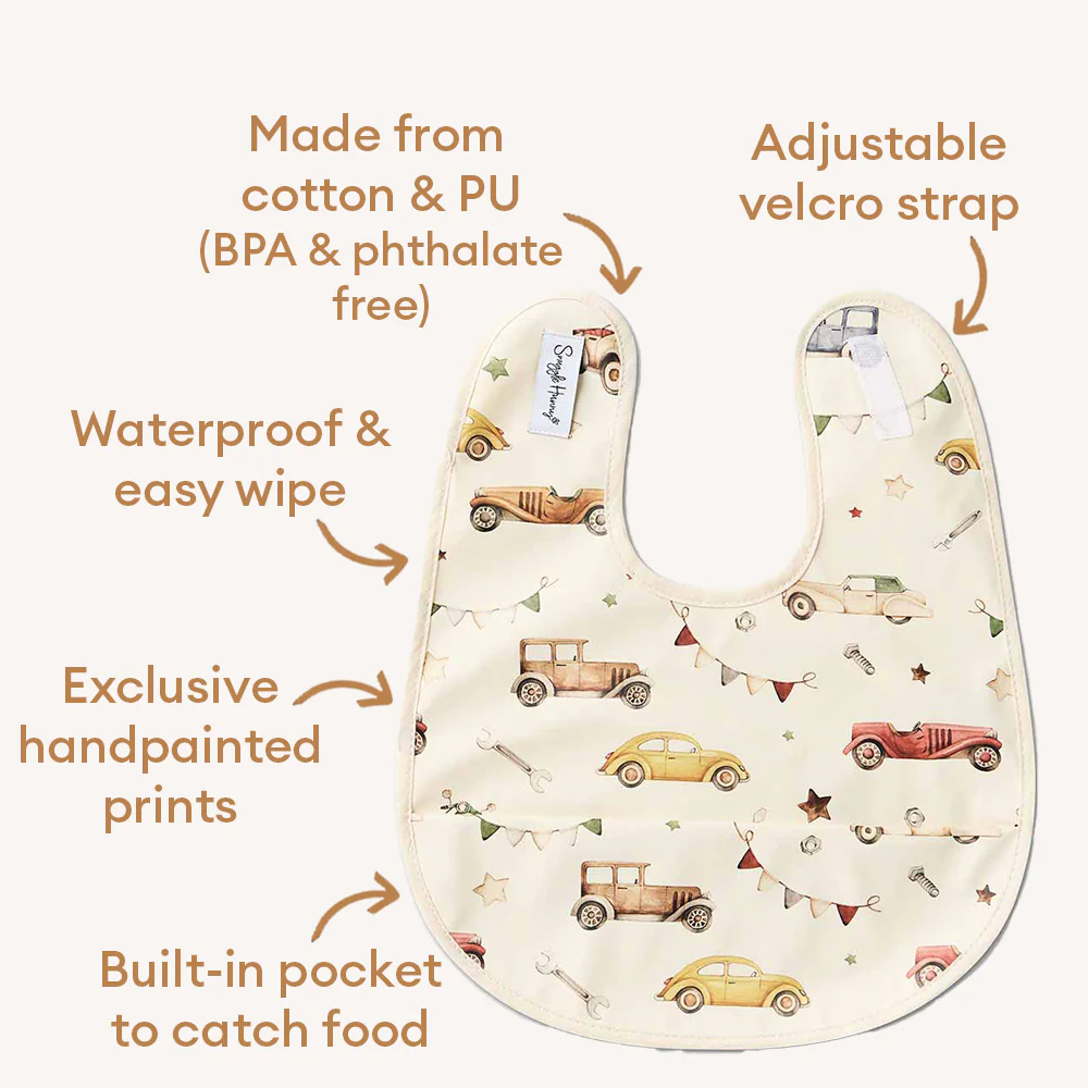 Vintage Cars Snuggle Bib - Image 4