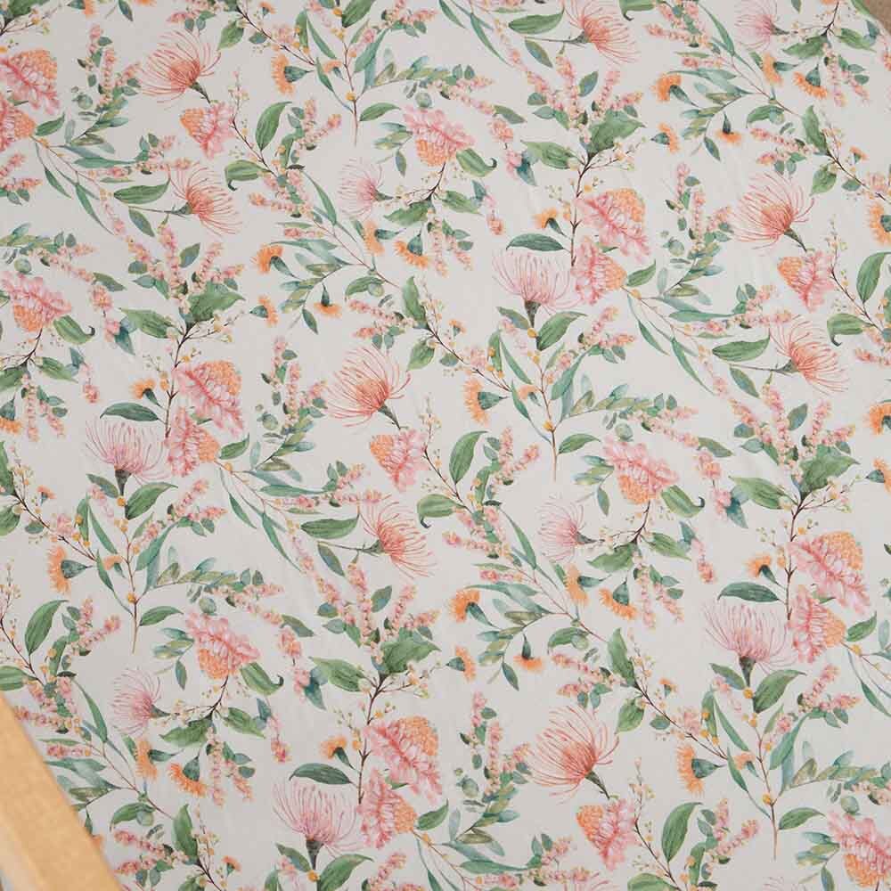 Wattle Bassinet Sheet / Change Pad Cover - Image 2