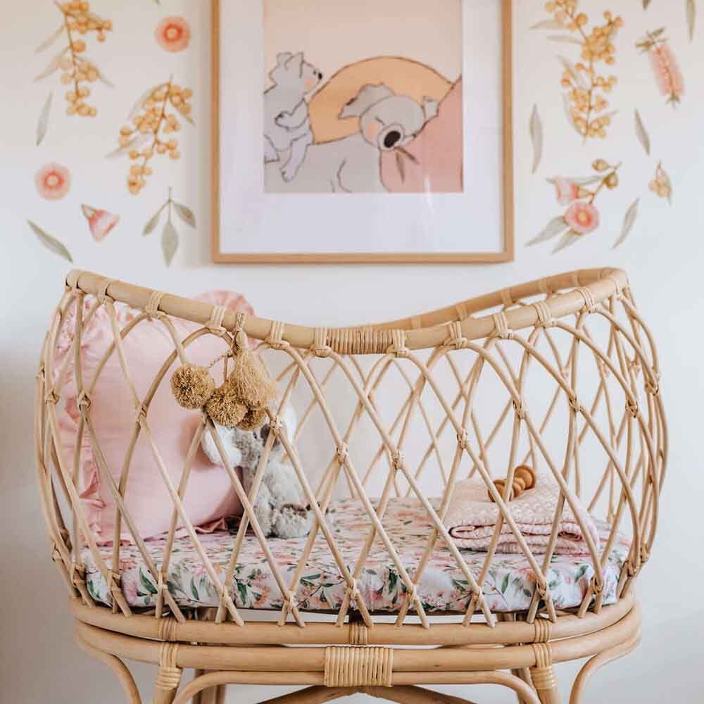 Wattle Bassinet Sheet / Change Pad Cover - Image 7
