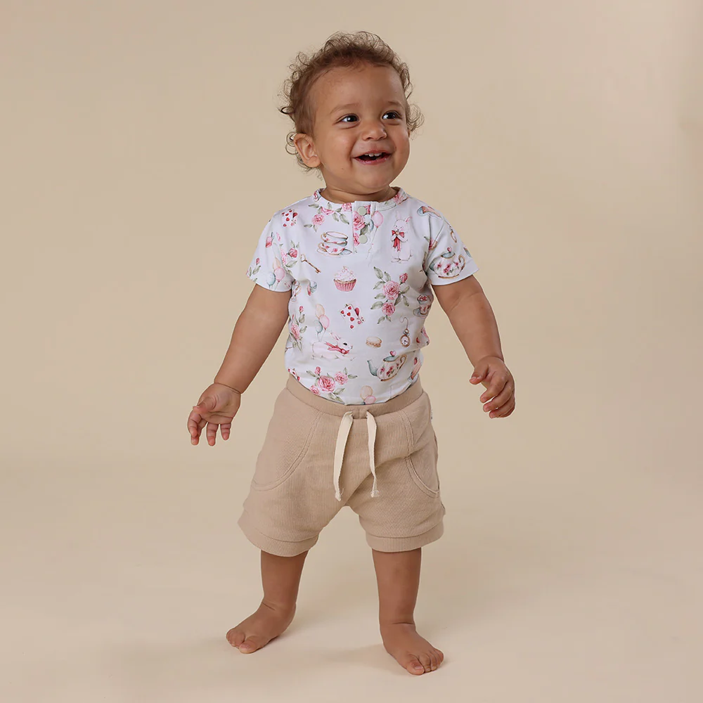 White Rabbit Short Sleeve Organic Bodysuit - Image 11