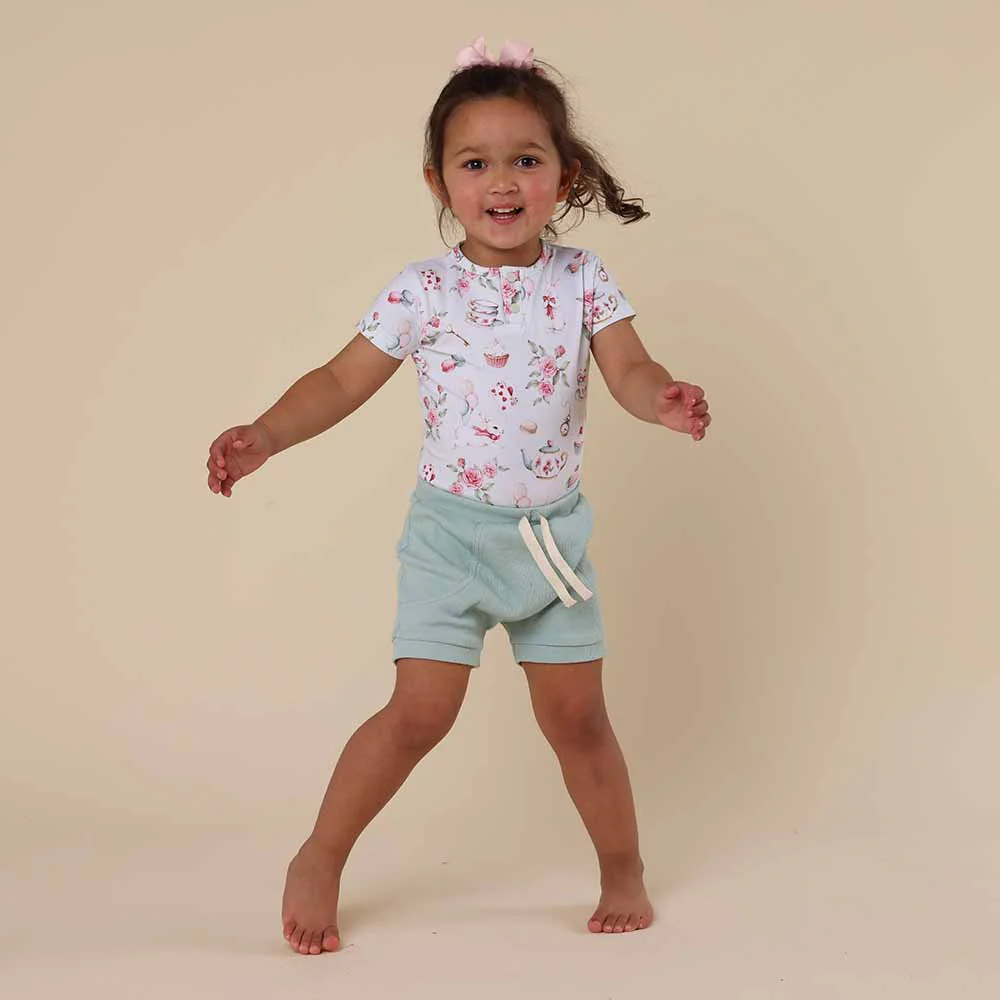 White Rabbit Short Sleeve Organic Bodysuit - Image 14