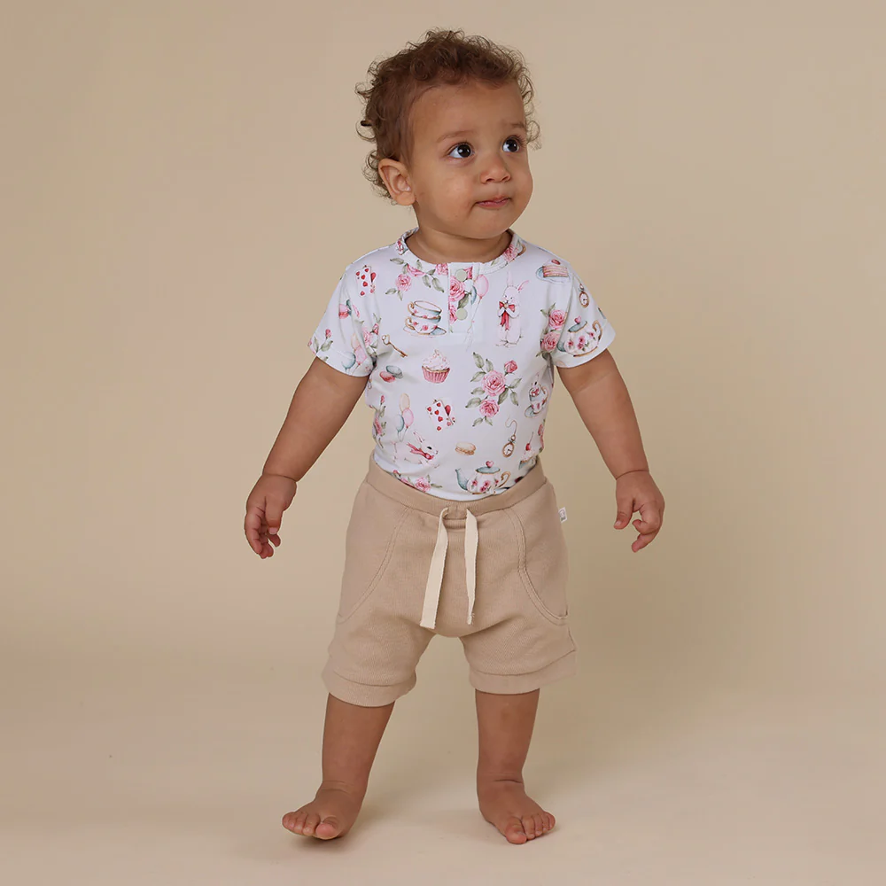 White Rabbit Short Sleeve Organic Bodysuit - Image 15