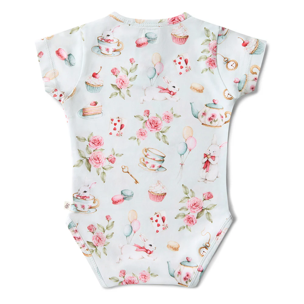 White Rabbit Short Sleeve Organic Bodysuit - Image 7