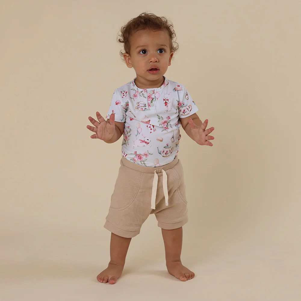 White Rabbit Short Sleeve Organic Bodysuit - Image 8