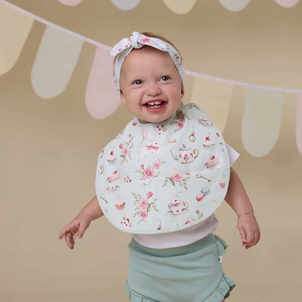 White Rabbit Snuggle Bib - Image 3