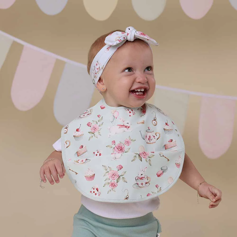 White Rabbit Snuggle Bib - Image 5