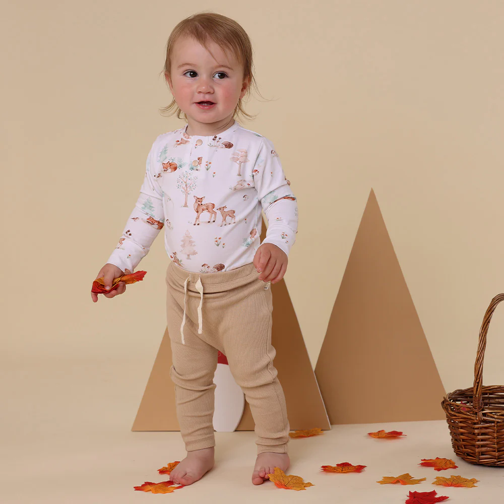 Woodland Tales Long Sleeve Organic Bodysuit - Image 13