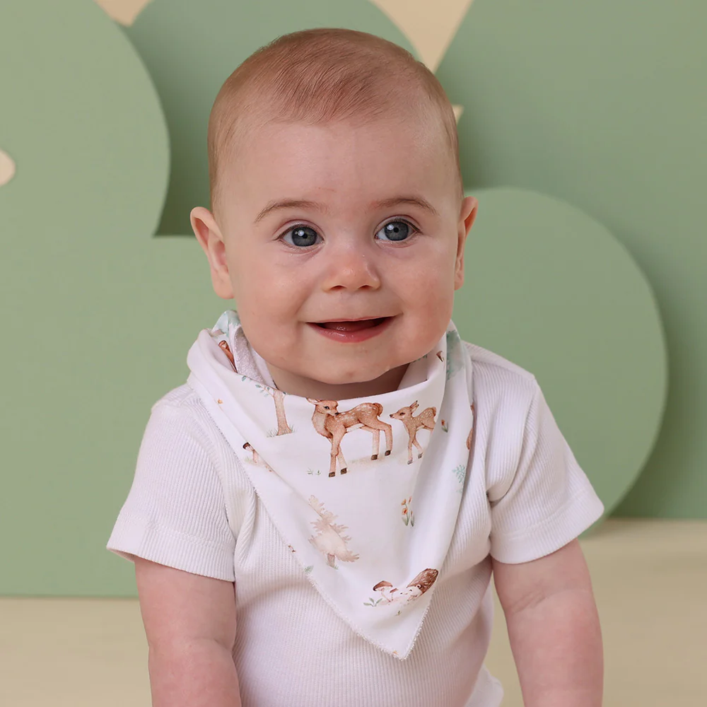 Woodland Tales Organic Dribble Bib - Image 3
