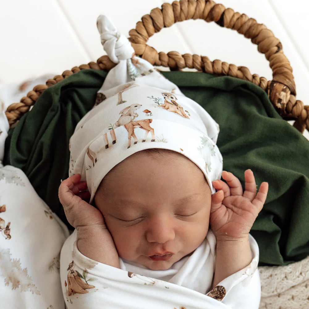 Woodland Tales Organic Knotted Beanie - Image 3